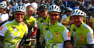 L'équipe au départ